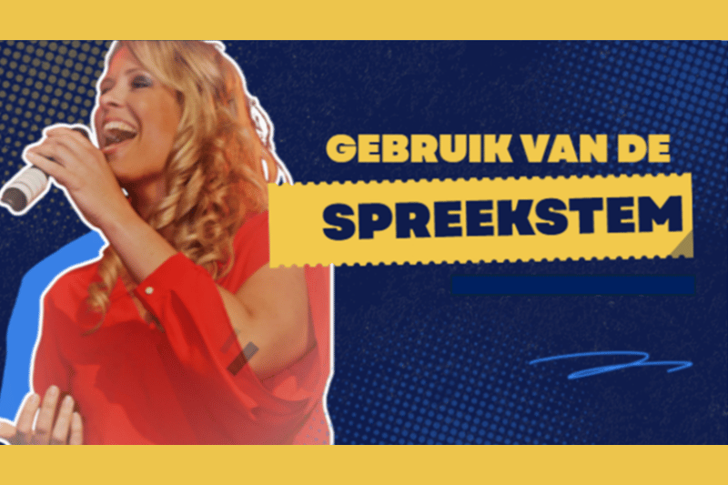 Lezing Goed gebruik van de spreekstem